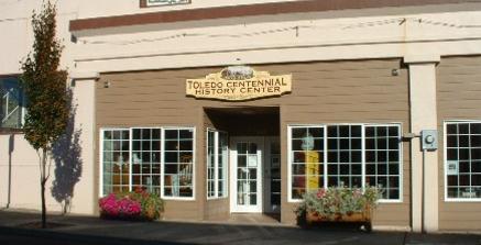TOLEDO HISTORY CENTER - Toledo Oregon Chamber of Commerce Chamber